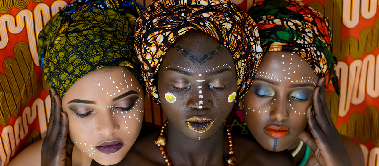 Three women